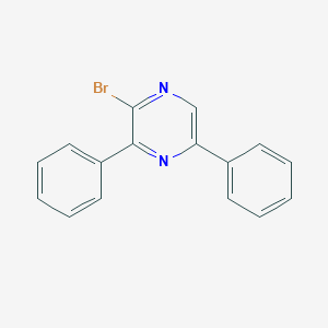 molecular formula C16H11BrN2 B3254723 2-Bromo-3,5-diphenylpyrazine CAS No. 243472-71-1