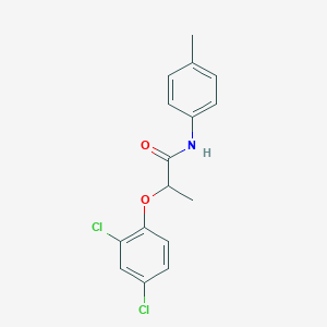 molecular formula C16H15Cl2NO2 B325477 2-(2,4-dichlorophenoxy)-N-(4-methylphenyl)propanamide 