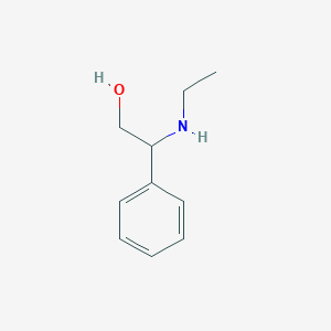 molecular formula C10H15NO B3254789 2-(Ethylamino)-2-phenylethan-1-ol CAS No. 24417-07-0