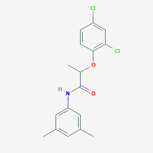 molecular formula C17H17Cl2NO2 B325479 2-(2,4-dichlorophenoxy)-N-(3,5-dimethylphenyl)propanamide 