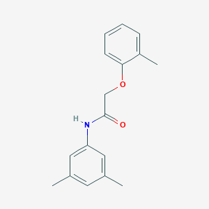 molecular formula C17H19NO2 B325485 N-(3,5-dimethylphenyl)-2-(2-methylphenoxy)acetamide 