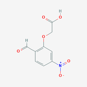 2-(2-Formyl-5-nitro-phenoxy)acetic acid