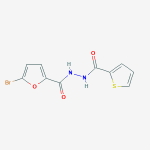 5-bromo-N'-(2-thienylcarbonyl)-2-furohydrazide