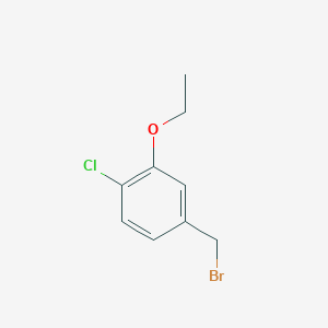 4-(Bromomethyl)-1-chloro-2-ethoxybenzene