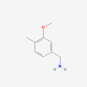 (3-Methoxy-4-methylphenyl)methanamine