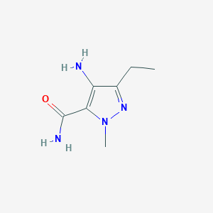 4-aMino-3-ethyl-1-Methyl-1H-pyrazole-5-carboxaMide