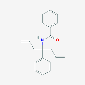molecular formula C20H21NO B325502 N-(4-phenylhepta-1,6-dien-4-yl)benzamide 