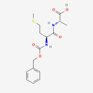 molecular formula C16H22N2O5S B3255031 Z-Met-ala-OH CAS No. 24787-85-7