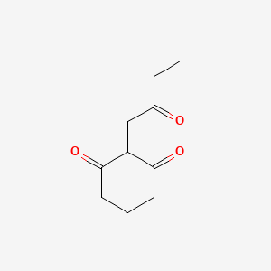 2-(2-Oxobutyl)cyclohexane-1,3-dione