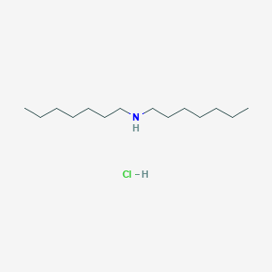 molecular formula C14H32ClN B3255063 二庚胺盐酸盐 CAS No. 2486-83-1
