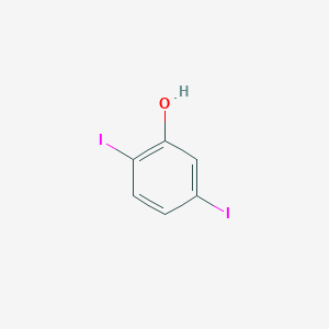 molecular formula C6H4I2O B3255075 2,5-Diiodophenol CAS No. 24885-47-0