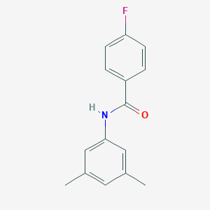 molecular formula C15H14FNO B325508 N-(3,5-dimethylphenyl)-4-fluorobenzamide 