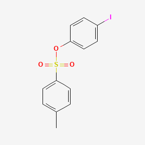 molecular formula C13H11IO3S B3255111 (4-Iodophenyl) 4-methylbenzenesulfonate CAS No. 24962-55-8