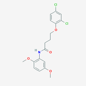 4-(2,4-dichlorophenoxy)-N-(2,5-dimethoxyphenyl)butanamide