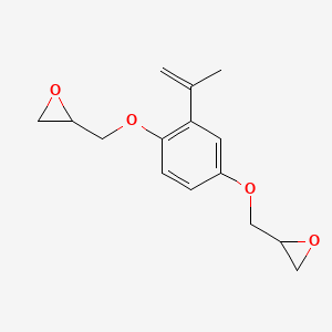 molecular formula C15H18O4 B3255171 Diglycidyl bisphenol a resin CAS No. 25085-99-8