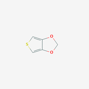 molecular formula C5H4O2S B3255181 3,4-Methylenedioxythiophene CAS No. 251-37-6