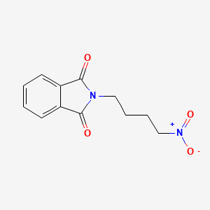 molecular formula C12H12N2O4 B3255233 2-(4-nitrobutyl)-1H-isoindole-1,3(2H)-dione CAS No. 2518-82-3