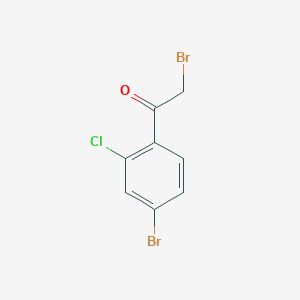 2-Bromo-1-(4-bromo-2-chlorophenyl)ethanone