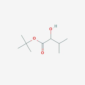 molecular formula C9H18O3 B3255268 叔丁基 2-羟基-3-甲基丁酸酯 CAS No. 2528-17-8