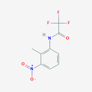 molecular formula C9H7F3N2O3 B325527 2,2,2-trifluoro-N-(2-methyl-3-nitrophenyl)acetamide 