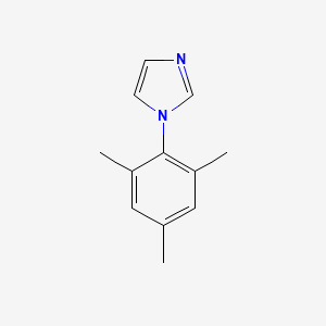 molecular formula C12H14N2 B3255351 1-Mesityl-1h-imidazole CAS No. 25364-44-7