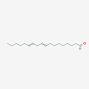 molecular formula C18H32O B3255373 Octadeca-9,12-dienal CAS No. 2541-61-9
