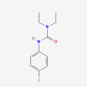 molecular formula C11H15IN2O B3255379 1,1-Diethyl-3-(4-iodophenyl)urea CAS No. 25434-10-0
