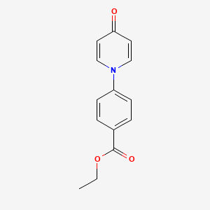 Ethyl 4-(4-oxopyridin-1(4H)-yl)benzoate
