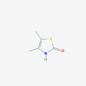 molecular formula C5H7NOS B3255399 4,5-Dimethyl-2,3-dihydro-1,3-thiazol-2-one CAS No. 25444-99-9
