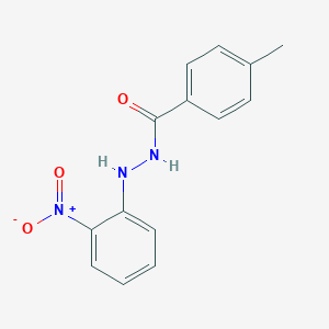 4-methyl-N'-(2-nitrophenyl)benzohydrazide