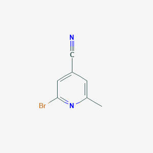 2-Bromo-6-methylisonicotinonitrile