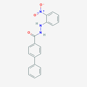 N'-(2-nitrophenyl)-4-biphenylcarbohydrazide