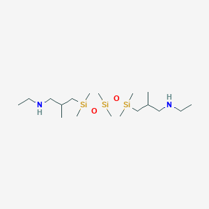 Polydimethylsiloxane, N-ethylaminoisobutyl terminated