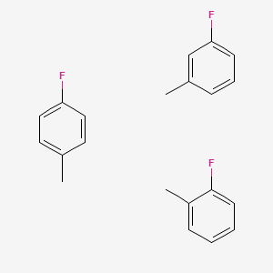 molecular formula C21H21F3 B3255466 Toluene, alpha-fluoro- CAS No. 25496-08-6