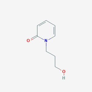 molecular formula C8H11NO2 B3255485 1-(3-Hydroxypropyl)-1,2-dihydropyridin-2-one CAS No. 25514-24-3