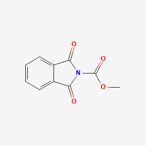molecular formula C10H7NO4 B3255490 N-methoxycarbonylphthalimide CAS No. 25543-10-6