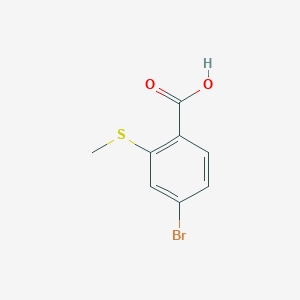 4-Bromo-2-(methylsulfanyl)benzoic acid