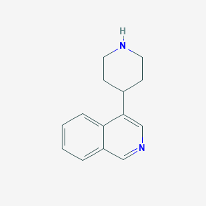 B3255555 4-(Piperidin-4-yl)isoquinoline CAS No. 256372-14-2