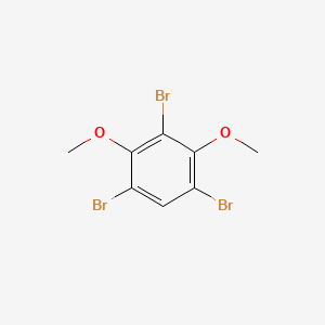 molecular formula C8H7Br3O2 B3255588 1,3,5-三溴-2,4-二甲氧基苯 CAS No. 25676-73-7