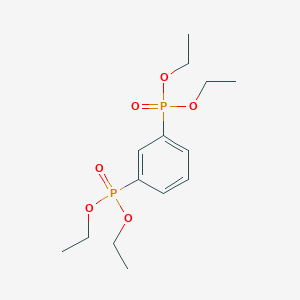 molecular formula C14H24O6P2 B3255758 Tetraethyl 1,3-benzenebisphosphonate CAS No. 25944-79-0