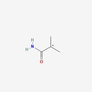 molecular formula C4H8NO B3255781 Ethyl, 2-amino-1,1-dimethyl-2-oxo- CAS No. 2597-36-6
