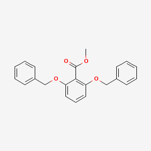 molecular formula C22H20O4 B3255788 Methyl 2,6-bis(benzyloxy)benzoate CAS No. 25983-51-1
