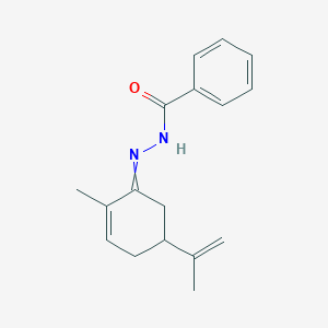 N'-(5-isopropenyl-2-methyl-2-cyclohexen-1-ylidene)benzohydrazide