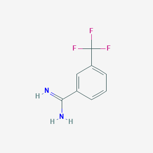 molecular formula C8H7F3N2 B3255904 3-TrifluoroMethyl-Benzamidine CAS No. 26130-45-0