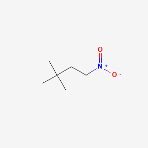 molecular formula C6H13NO2 B3256008 3,3-Dimethyl-1-nitrobutane CAS No. 2625-27-6