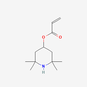 molecular formula C12H21NO2 B3256010 2,2,6,6-四甲基-4-哌啶基丙烯酸酯 CAS No. 26275-87-6