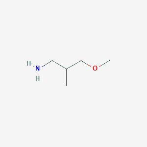 molecular formula C5H13NO B3256060 3-Methoxy-2-methylpropan-1-amine CAS No. 26331-99-7