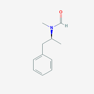 molecular formula C11H15NO B3256066 N-Methyl-N-[(2S)-1-phenylpropan-2-yl]formamide CAS No. 26343-75-9