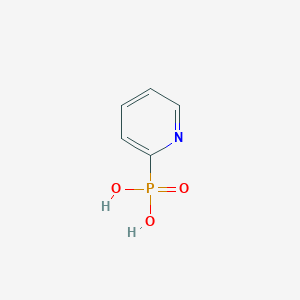 molecular formula C5H6NO3P B3256085 Pyridin-2-ylphosphonic Acid CAS No. 26384-86-1