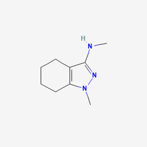 B3256090 N,1-dimethyl-4,5,6,7-tetrahydro-1H-indazol-3-amine CAS No. 26396-86-1